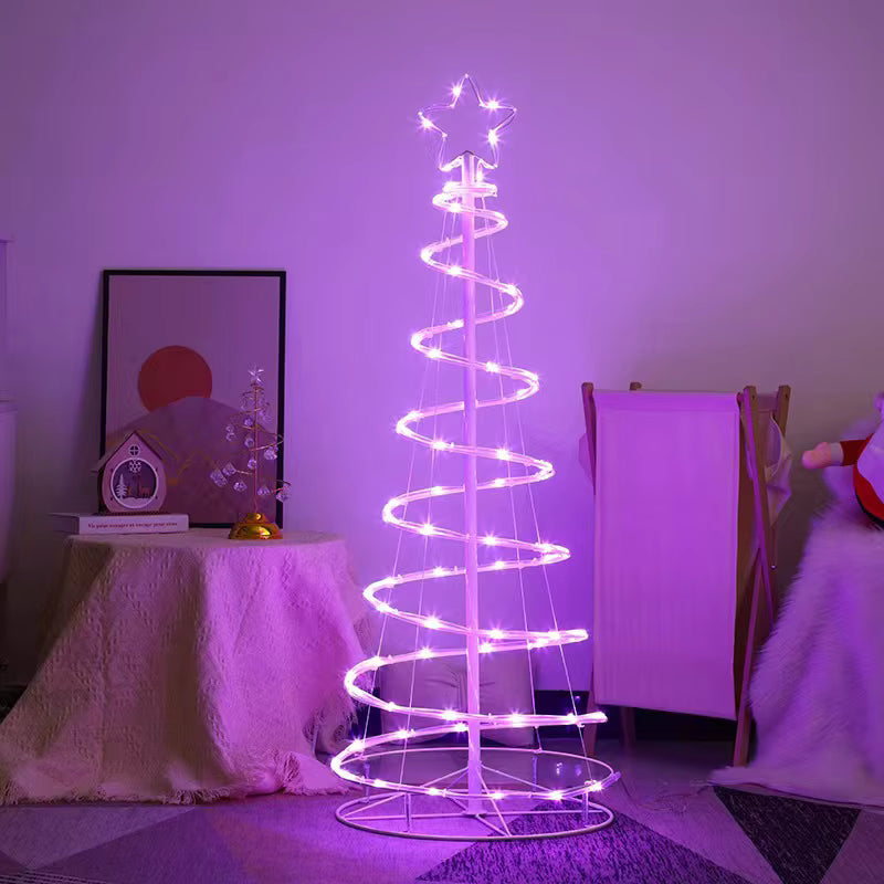 Double Spiral Christmas Tree Light