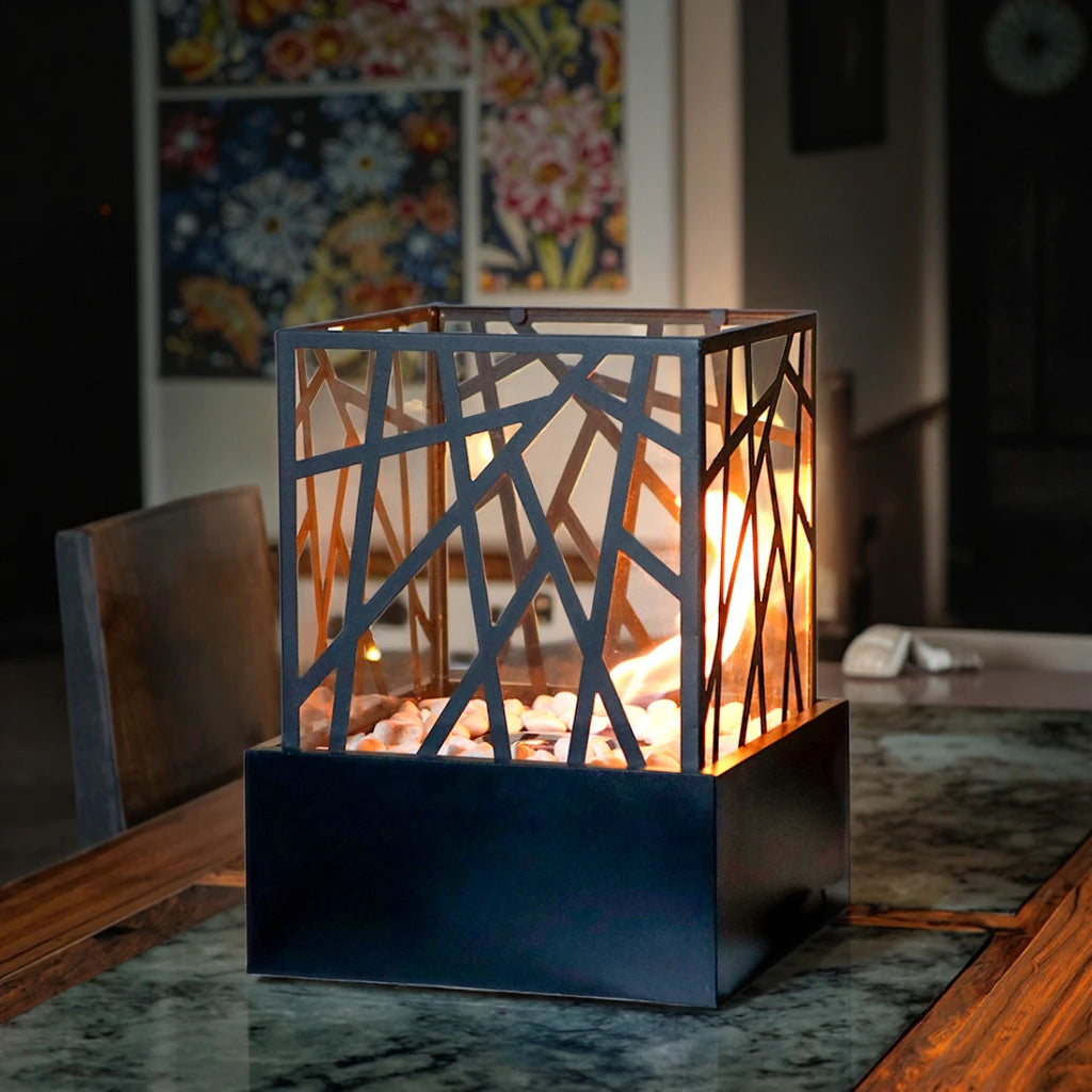 Cubic Fireplace