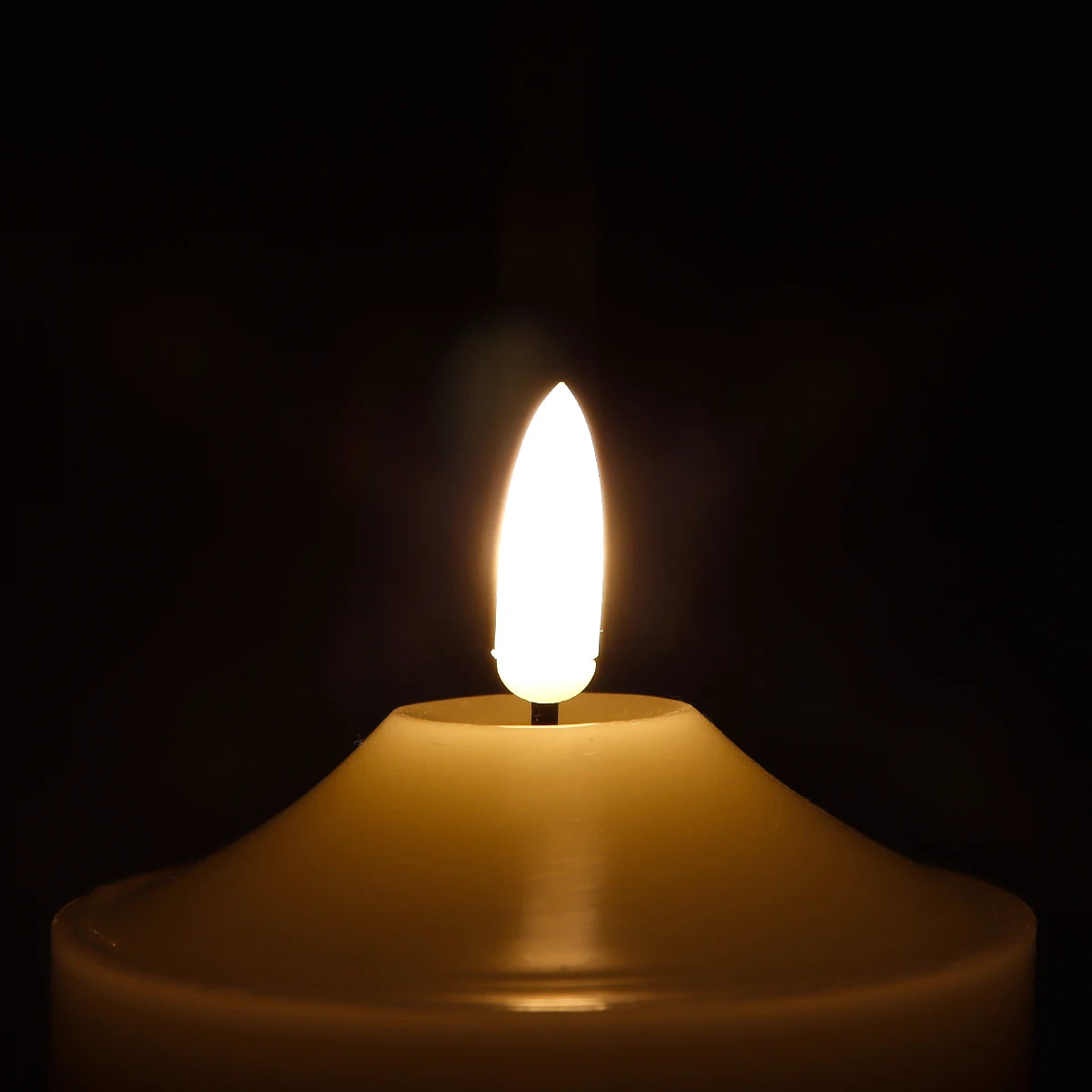 Realistic Flame Candles - Set of 3