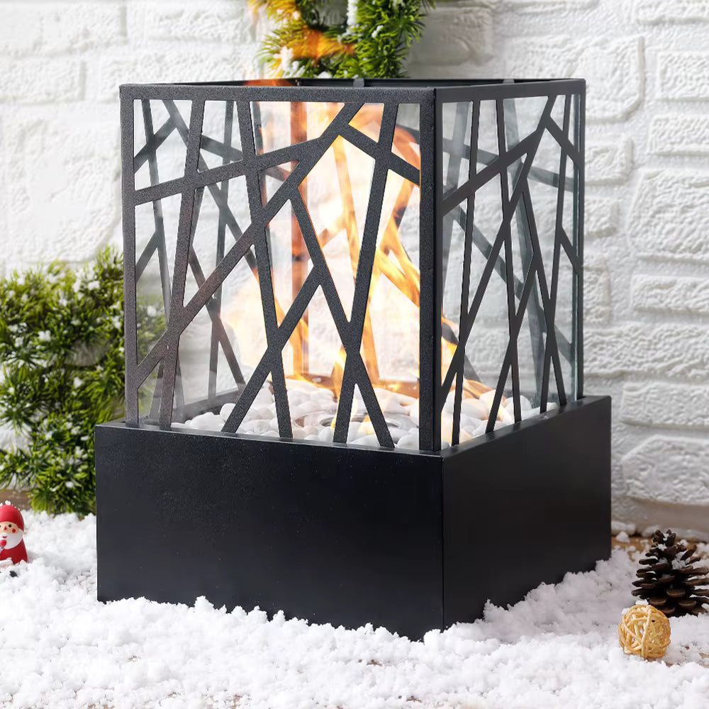 Cubic Fireplace