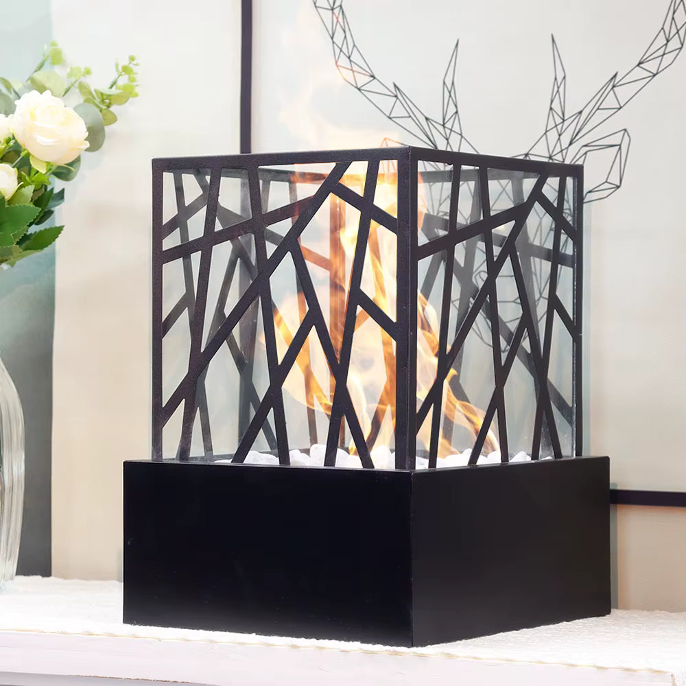 Cubic Fireplace