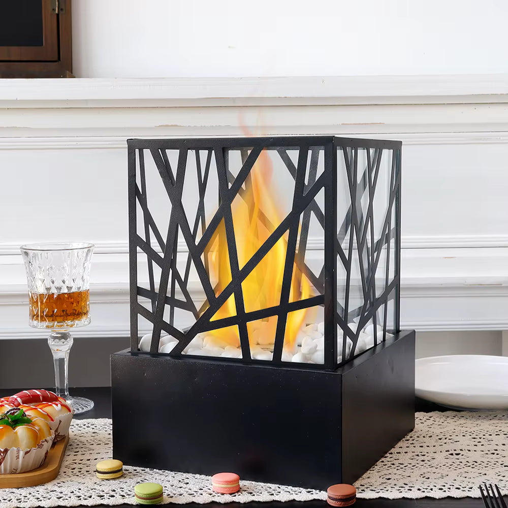 Cubic Fireplace