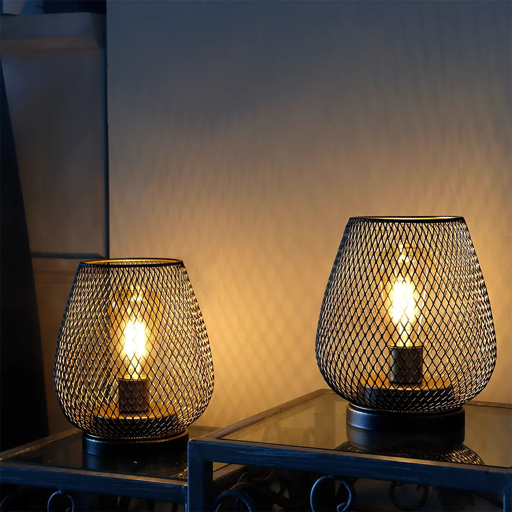 Birdcage Lamp - Set of 2