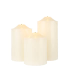 Realistic Flame Candles - Set of 3