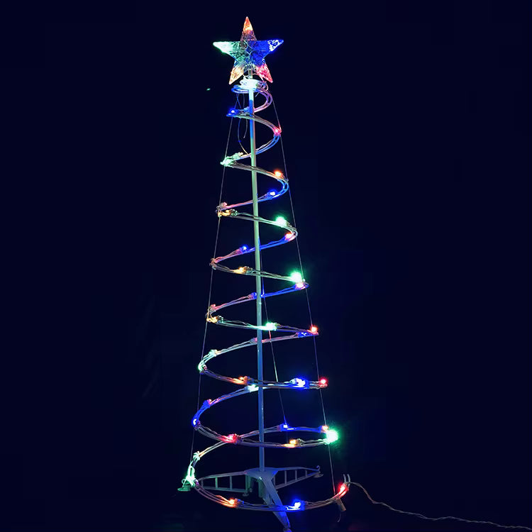 Double Spiral Christmas Tree Light