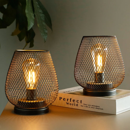 Birdcage Lamp - Set of 2