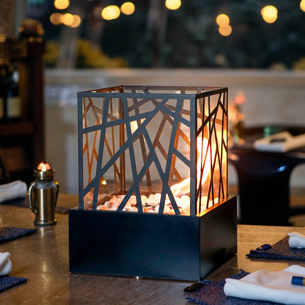 Cubic Fireplace