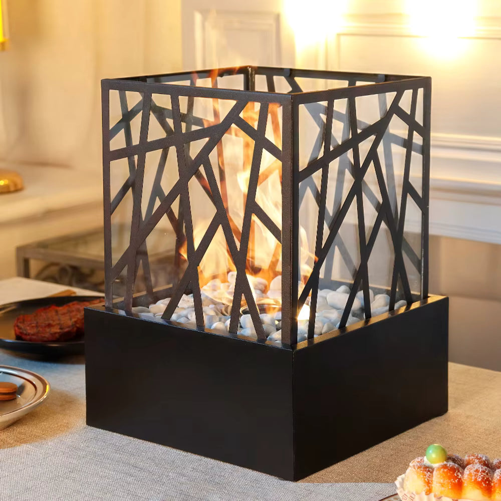 Cubic Fireplace