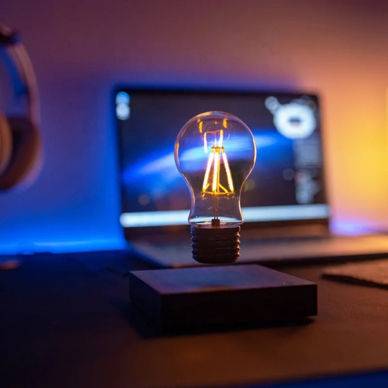 Floating Lightbulb (Square)