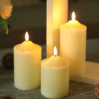 Realistic Flame Candles - Set of 3