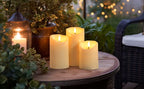 Realistic LED Candles - Set of 3
