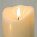 Realistic LED Candles - Set of 3