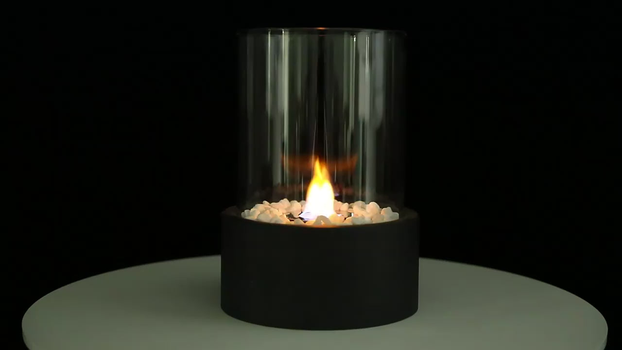 Classic Round Fireplace